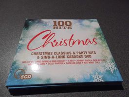 CD 100 Hits Christmas, 5 CD's