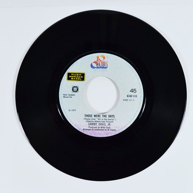 Dischi in vinile: Single: SAMMY DAVIS JR. - Those Were The Days – Usato da Frenkendorf venduto da Yard-Sale-2000 2