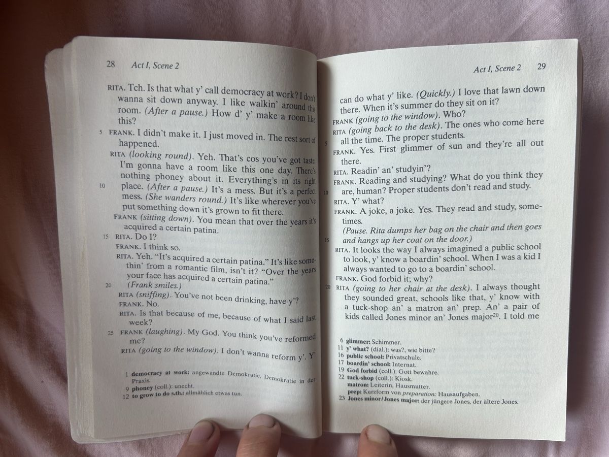 Bücher: Educating Rita - Willy Russel – Gebraucht aus Arzo von val_55vd 4