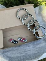 Original Audi Ringe und S4 Schilder