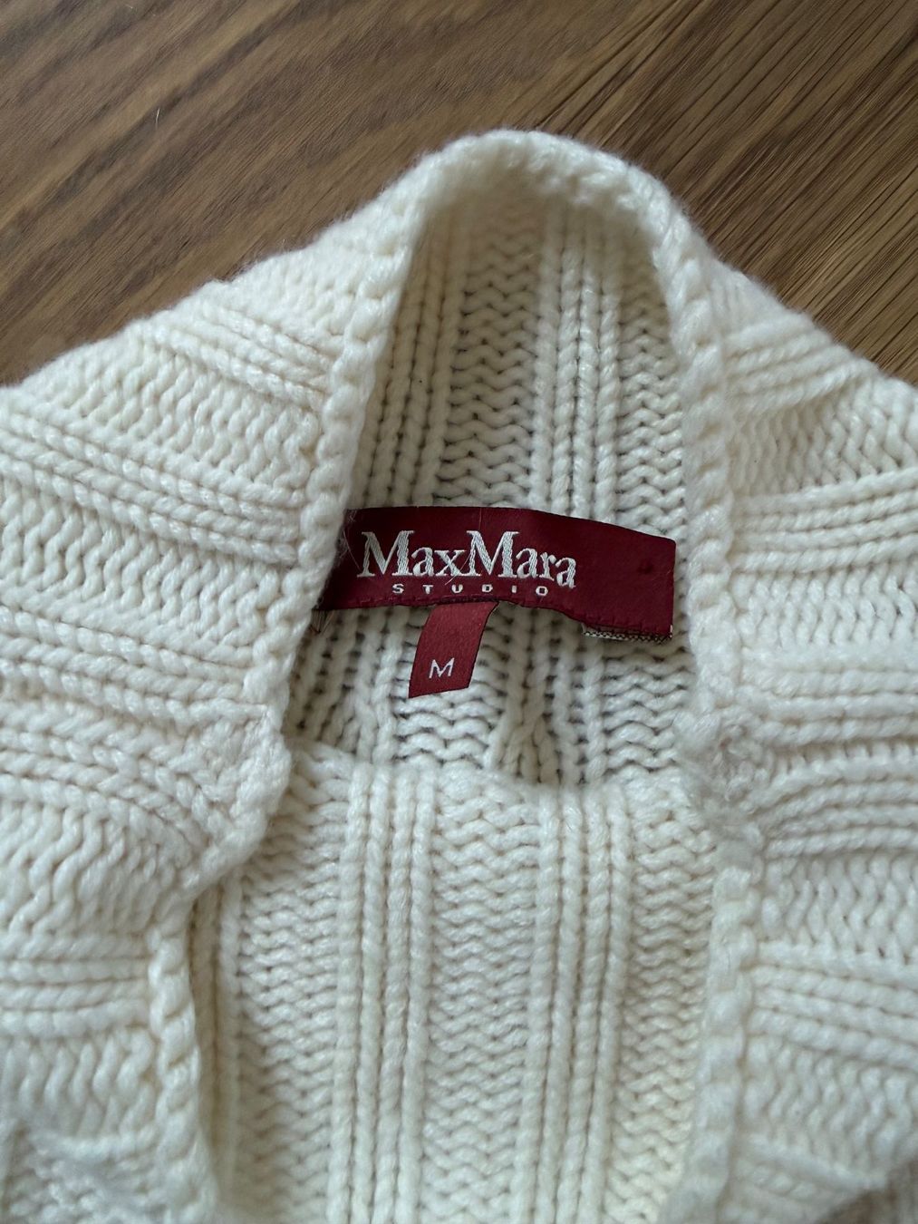 Max Mara Vestiti: MaxMara Strickkleid, Creme, Gr. M – Usato da Horgen venduto da tsp_qr5b 1