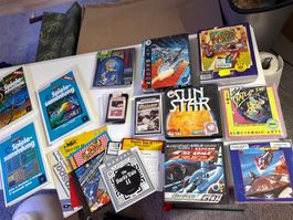 C64 Spiele-Sammlung und Einzelspiele Konvolut