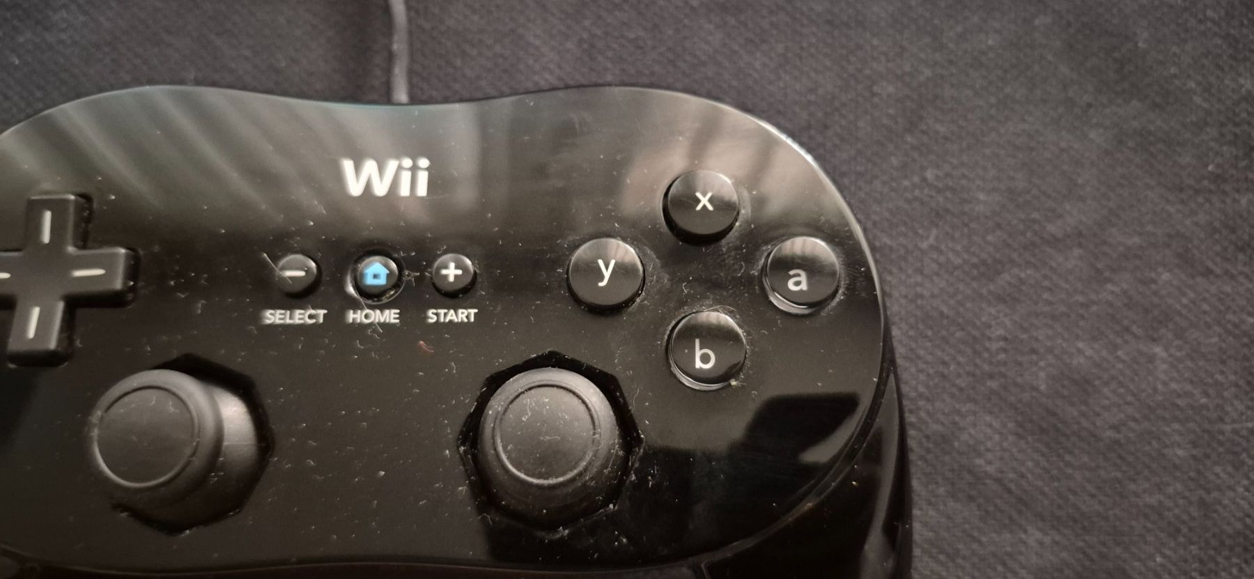 Nintendo Controller: WII CONTROLLER MANETTE NINTENDO NOIRE JOYSTICK ADAPTATEUR – Usato da Grand-Lancy venduto da luc111 2