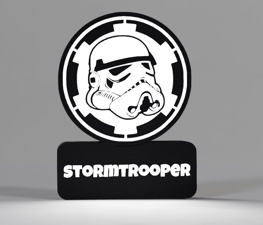 Lampade: Lightbox lumière led STORMTROOPER STARWARS – Nuovo (secondo la descrizione) da Vicques venduto da PAMB3D 2