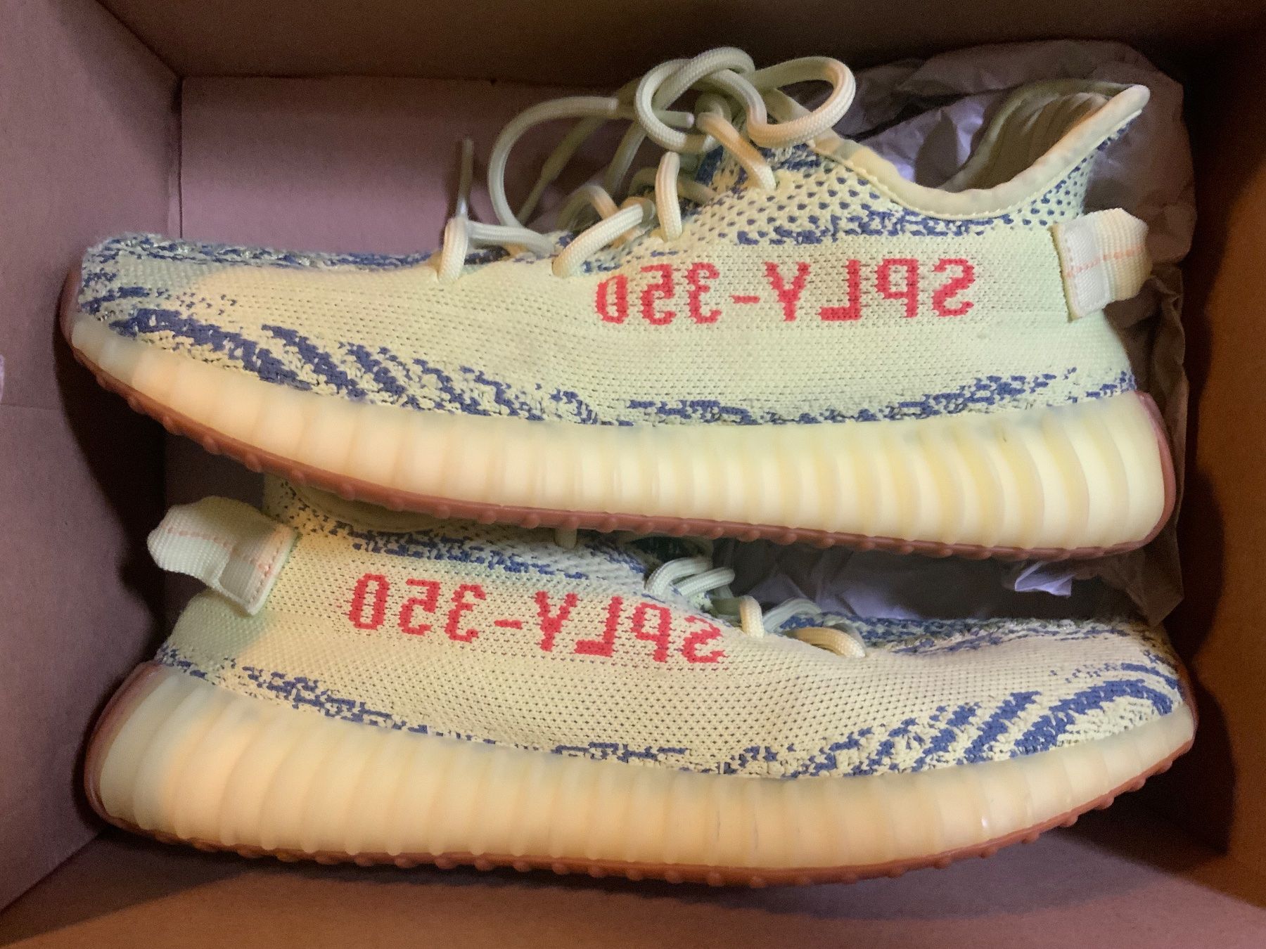 Adidas Scarpe da uomo: Yeezy Boost 350 V2 Semi Frozen Yellow – Usato da Allschwil venduto da GrenzWert 2