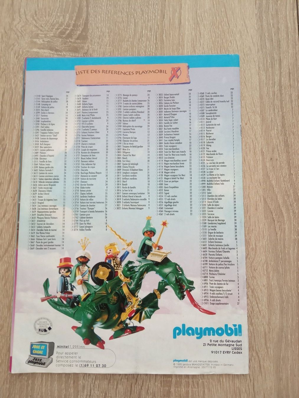 Documenti: Catalogue Playmobil 1996 FR – Usato da Champtauroz venduto da Ozu917 1