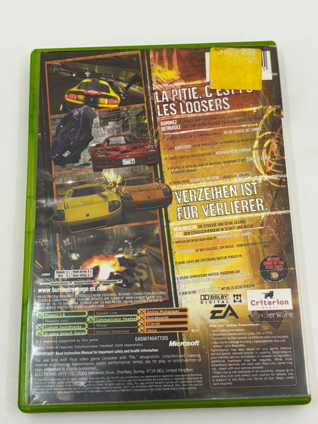 Giochi: Burnout Revenge (Xbox) – Usato da Herisau venduto da Seyashop1 2