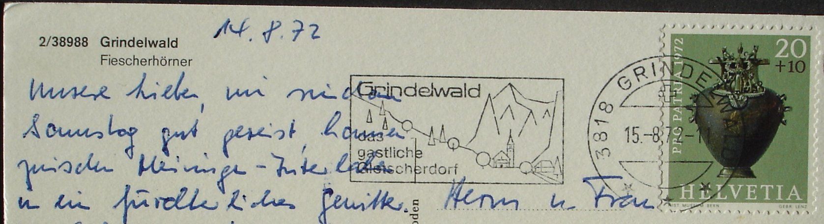 Cartes postales: GRINDELWALD – D'occasion à Jona par philajona 1