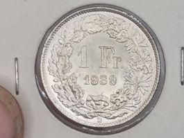 1 FR 1939 UNZIRKULIERT !