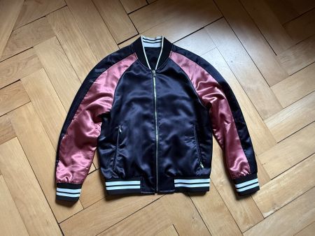 SOLID HOMME - Bomberjacke mit Rücken-Patches 46