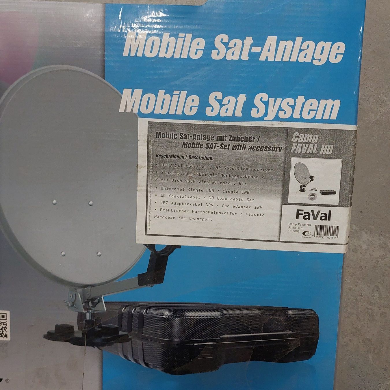 Satellitenschüssel: Mobile Sat-Anlage mit Zubehör / Neu – Neu und originalverpackt aus Konolfingen von mog03 1