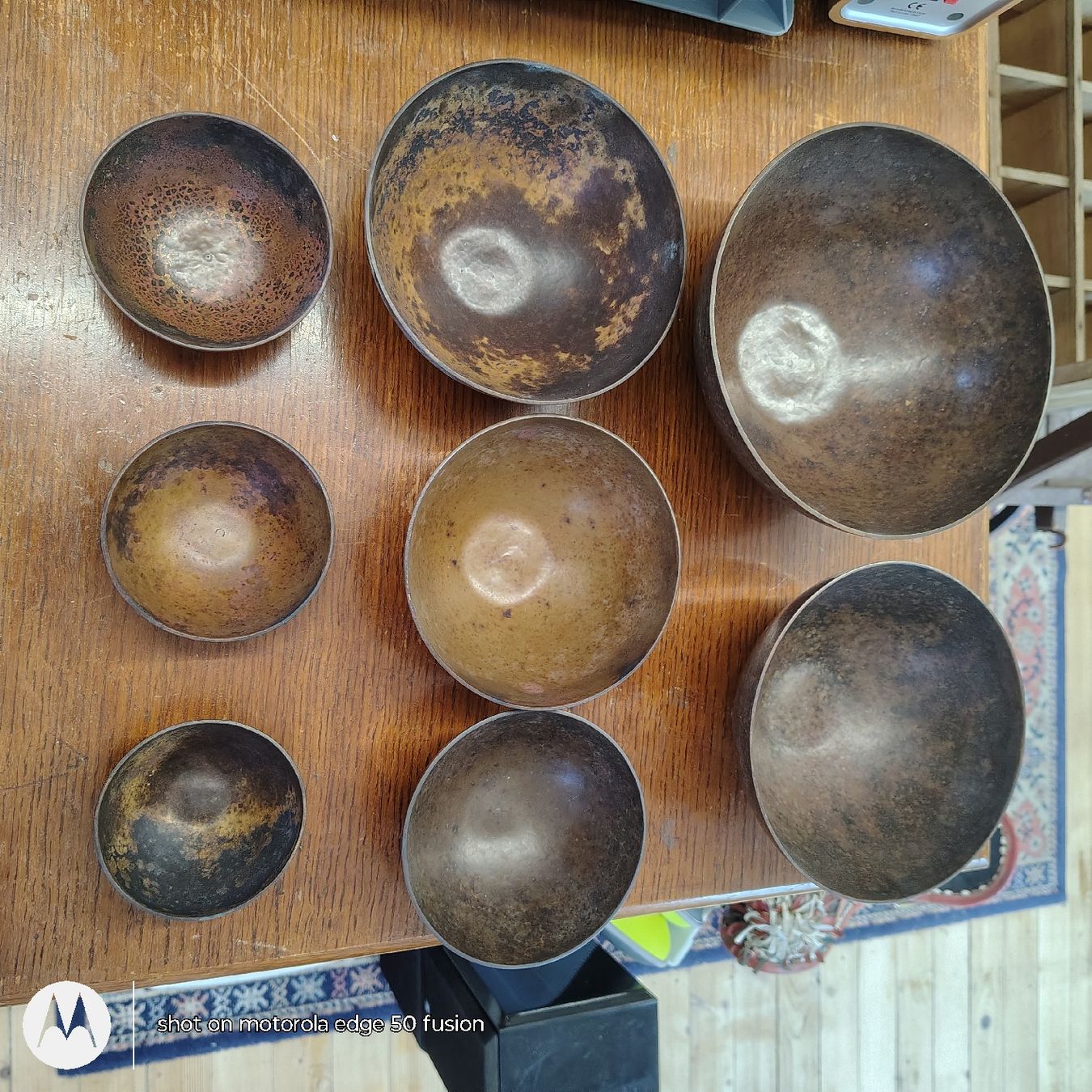 Vintage Strumenti musicali: 8 Tibetian Singing Bowl Set – Nuovo (secondo la descrizione) da maroggia venduto da tondo_Music 1
