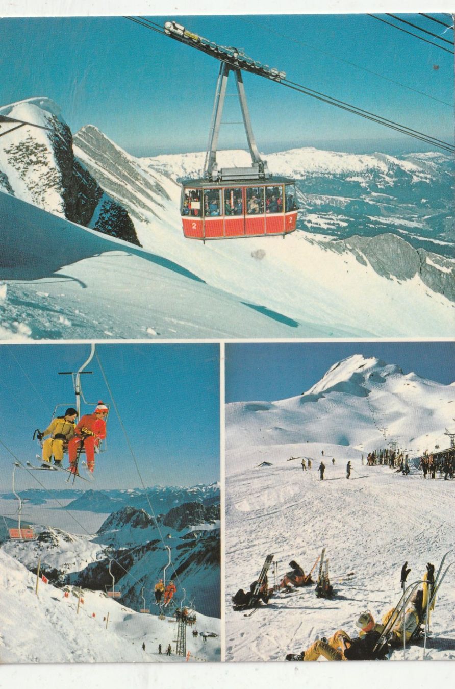 Cartoline postali: Bergbahn Sörenberg – Usato da Lumbrein venduto da made02