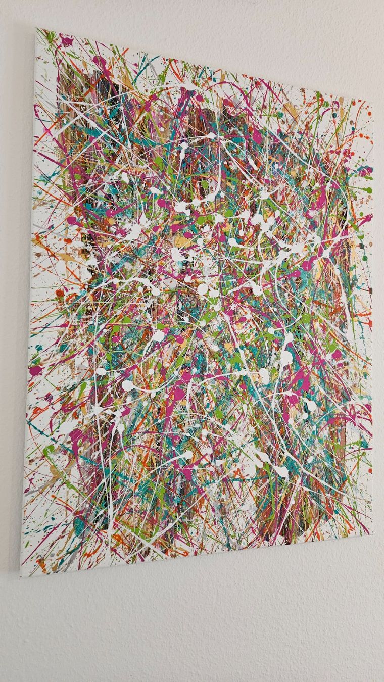 Gemälde: Tableau abstrait unique, fait main - Art moderne! – Neu (gemäss Beschreibung) aus Le Locle von fab_c9hh 2