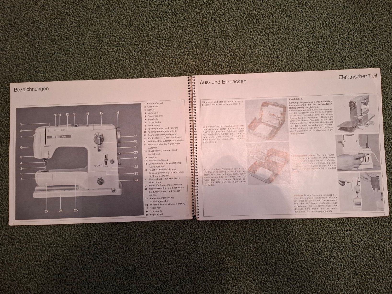Bernina Machines à coudre: Nähmschine Bernina Record 730 – D'occasion à Effretikon par kauli87 7