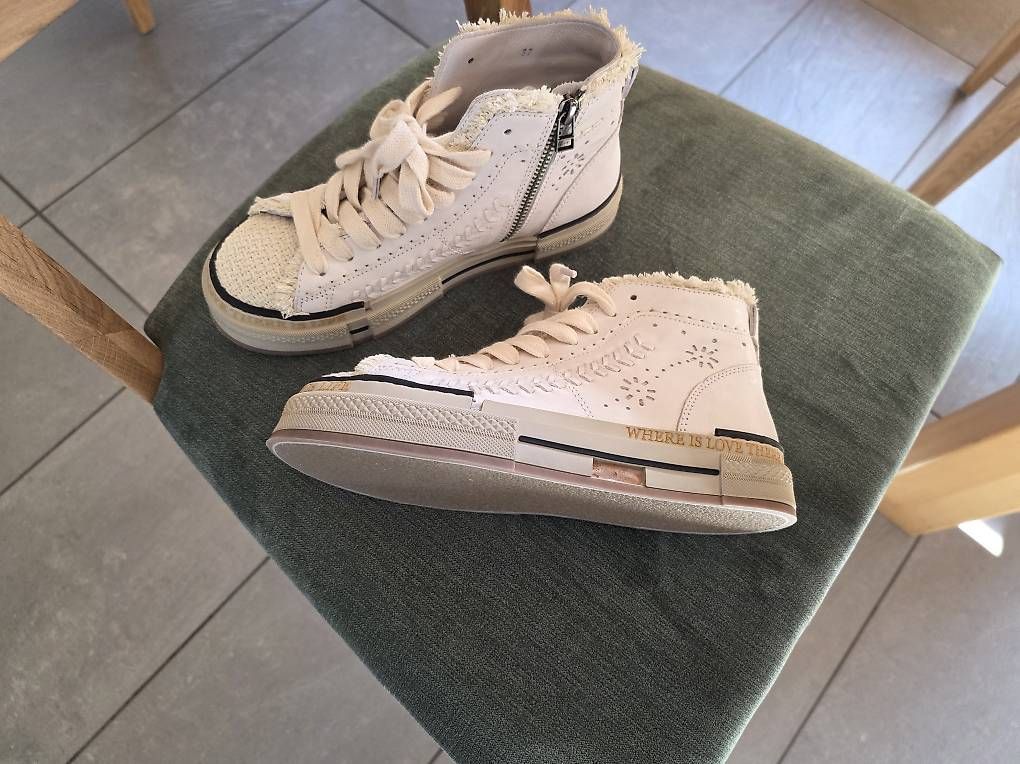 Scarpe da donna: Neue Rebecca White Sneaker, 37 – Nuovo (secondo la descrizione) da Etziken venduto da miata02 4