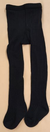 Strick-Strumpfhose schwarz 1-2 Jahre neu