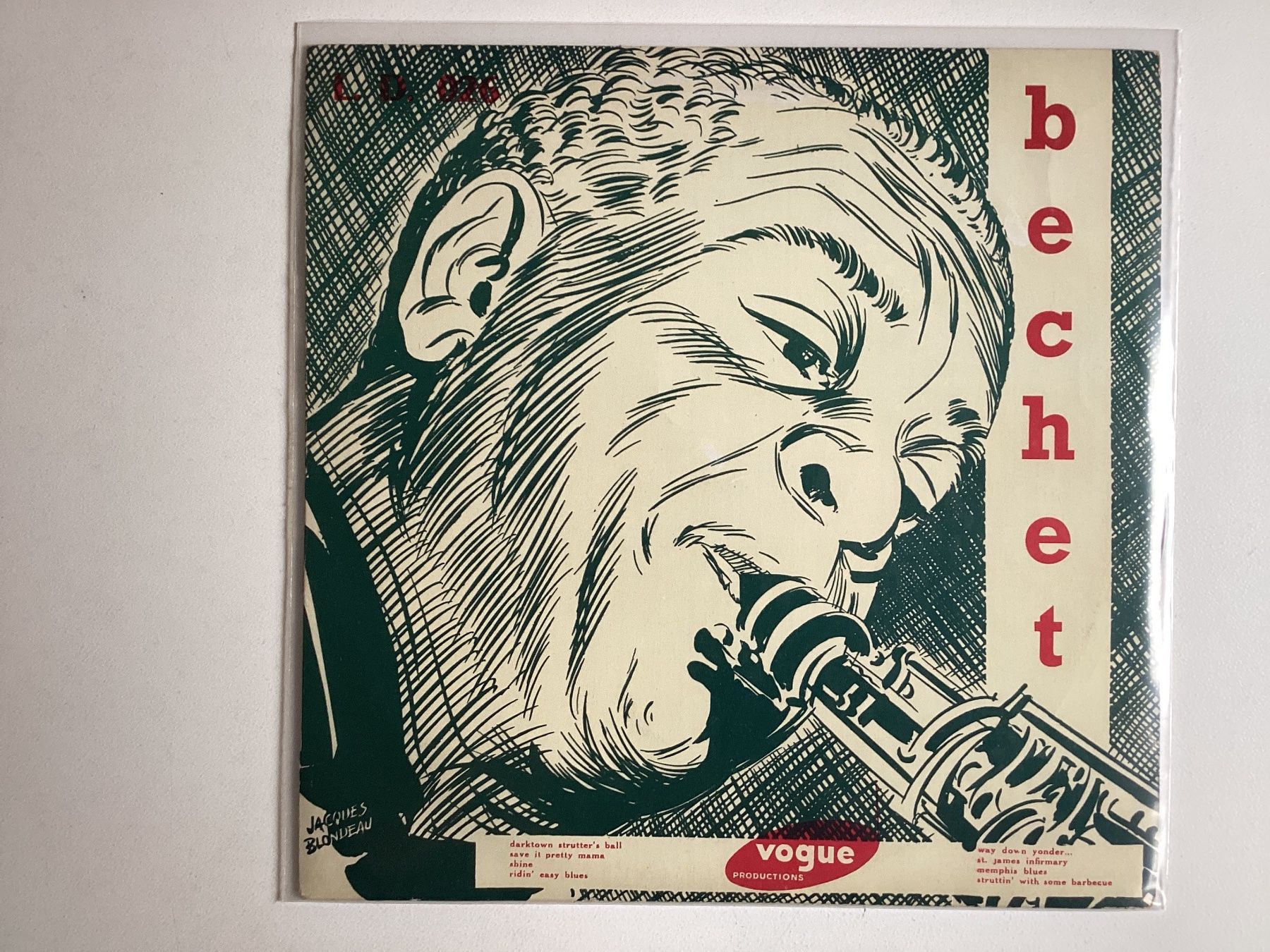 Dischi in vinile: Sidney Bechet 10”-LP - Blue Note Jazzmen – Usato da Gutenswil venduto da Hamzian