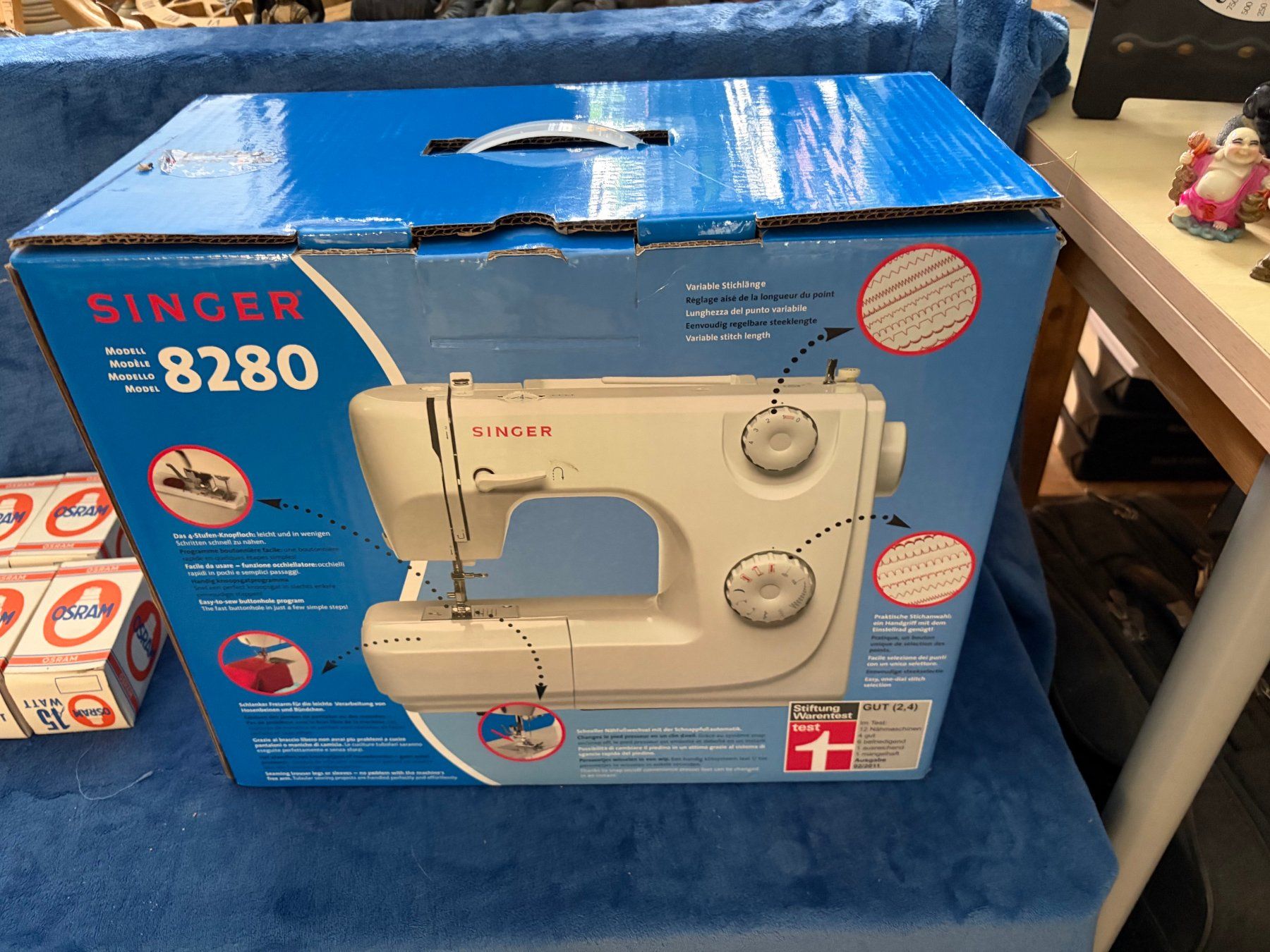 Singer Nähmaschinen: Singer Nähmaschine Modell 8280 – Gebraucht aus Mollis von Hg