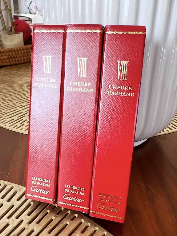 Cartier Profumi & Eau de Toilette: Cartier  LHeure Diaphane VIII  3×3.5 ml – Nuovo e nell'imballaggio originale da Dietlikon venduto da jgr_gr98 1