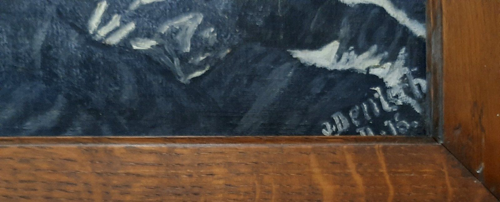 Dipinti: Antikes Gemälde Stanserhorn signiert – Usato da Arbon venduto da torso444 1