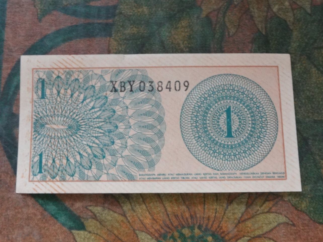 Banknoten: INDONESIE  1 Sen  Billet – Gebraucht aus Romanel-sur-Lausanne von Swift13 1