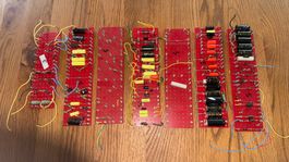 Konvolut bestückte Turret Boards für Röhrenverstärker DIY