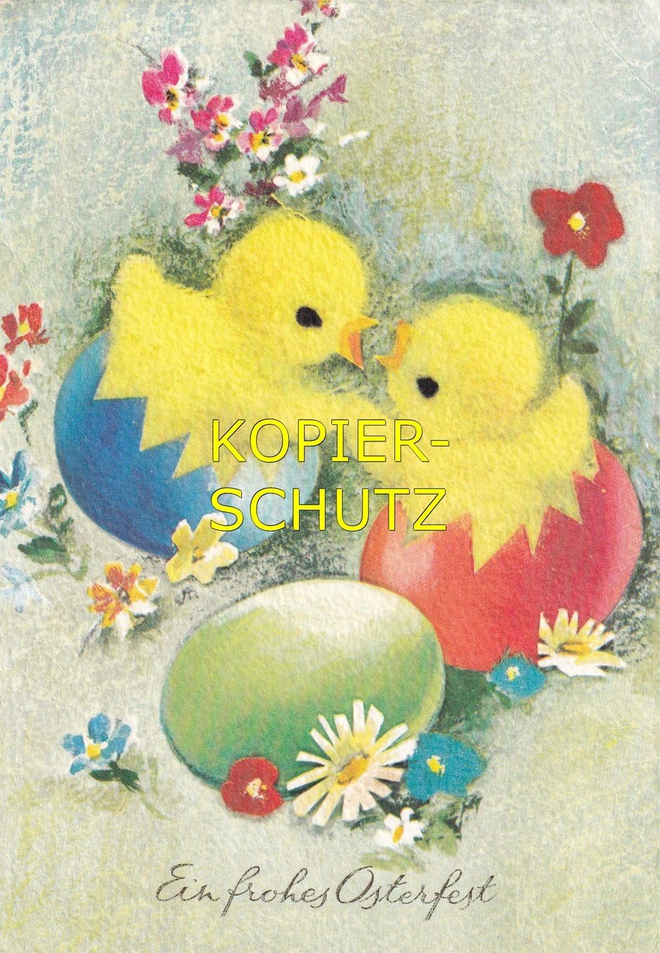 Cartoline postali: Glückwunsch, Ostern /ay – Usato da Hombrechtikon venduto da Rudolf07