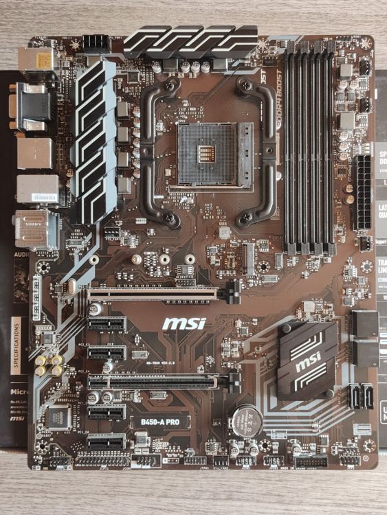 MSi Motherboard B450 APRO, AM4, OVP Kaufen auf Ricardo