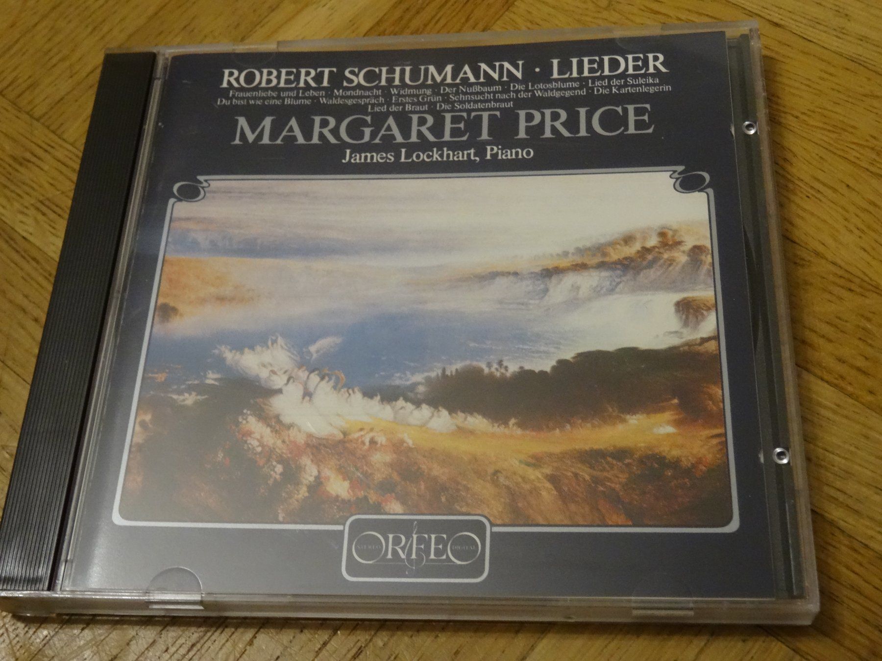 CD: Robert Schumann - Lieder - Margaret Price - Lockhart CD – Usato da Olten venduto da Disc-Ausverkauf