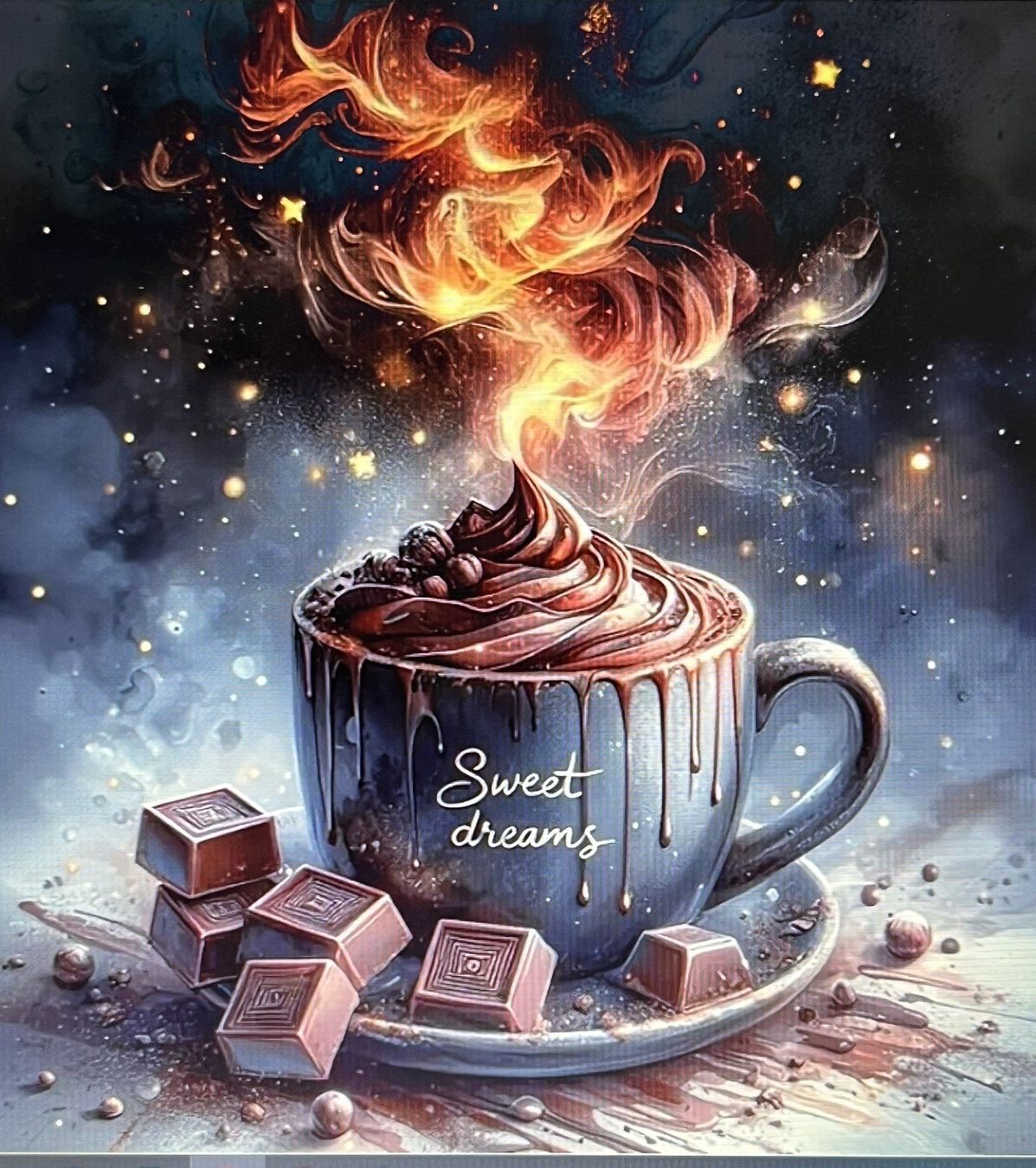 Puzzle: Puzzle Diamond Painting Café – Nuovo e nell'imballaggio originale da Basel venduto da Adler61