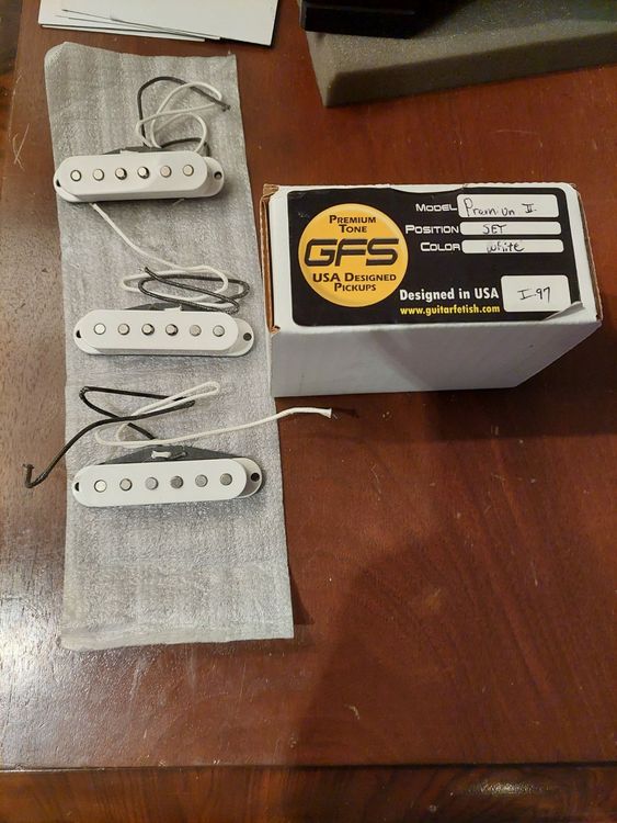 GFS Premium Alnico II Strat Pickup Set Kaufen auf Ricardo