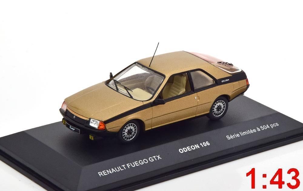 Odeon - ODE106 - Renault Fuego GTX 1985 – Limitée à 504 ex