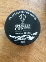 Puck Spengler Cup  / offizieller Game-Puck 2015