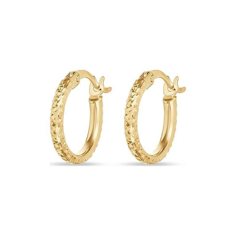 Ohrringe & -stecker: Creolen Echtgold – Gebraucht aus Hemmental von 18kGold