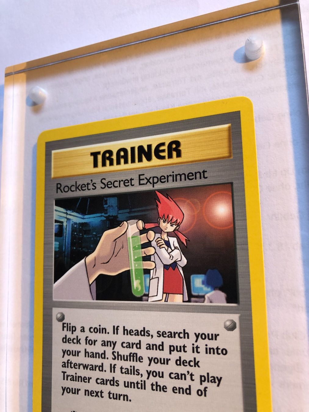Sammelbilder & Trading cards: Rocket's Secret Experiment (unc.)1st Gym Ch. - MINT - ab 1.- – Gebraucht aus Giubiasco von dan_pr8b 3