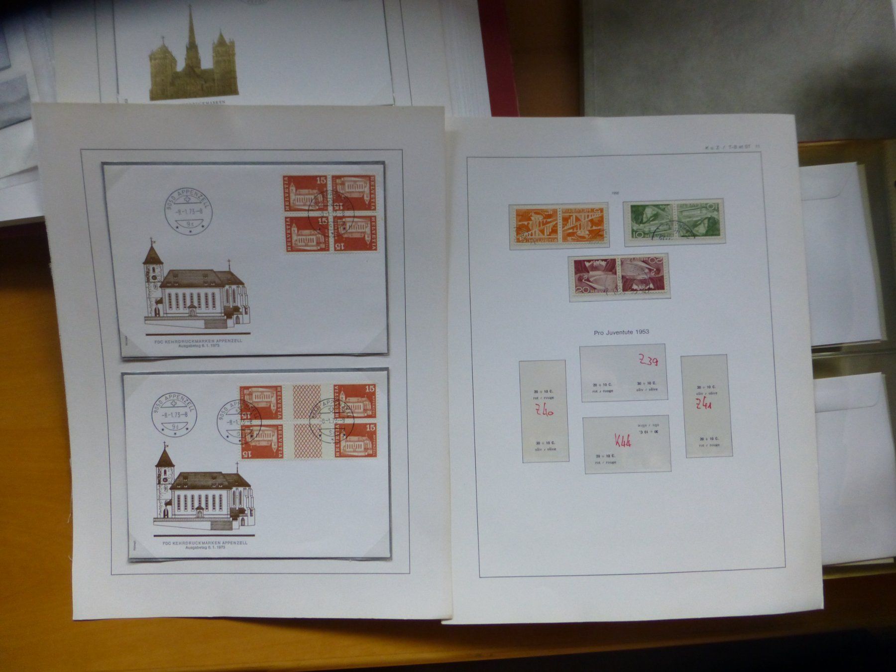 Tutti i francobolli: Briefmarken – Usato da Fischbach-Göslikon venduto da Kurt096 3