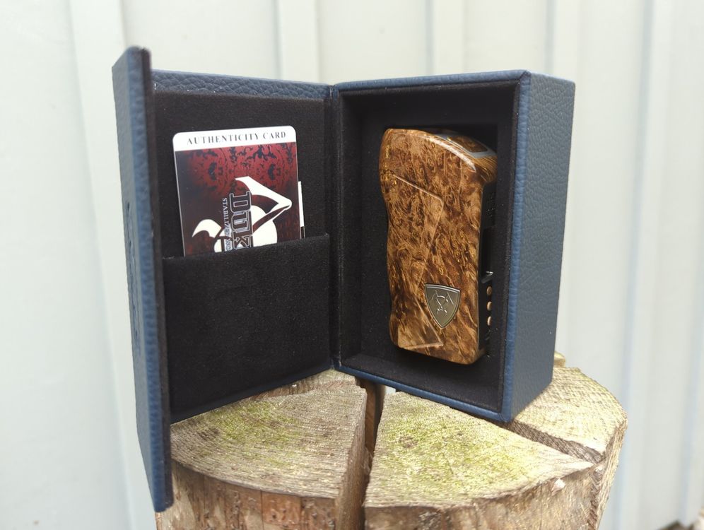 Duke II 21700 Stabwood/Titanium Vicious Ant Vape Box wie neu (Gebraucht ...