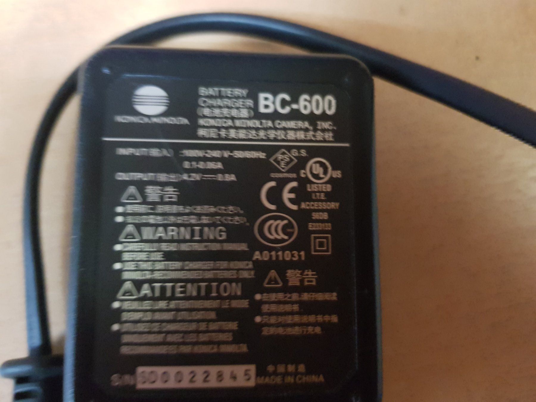Minolta Kamera: Konica/Minolta BC-600 – Gebraucht aus Bionnens von Meg011 1