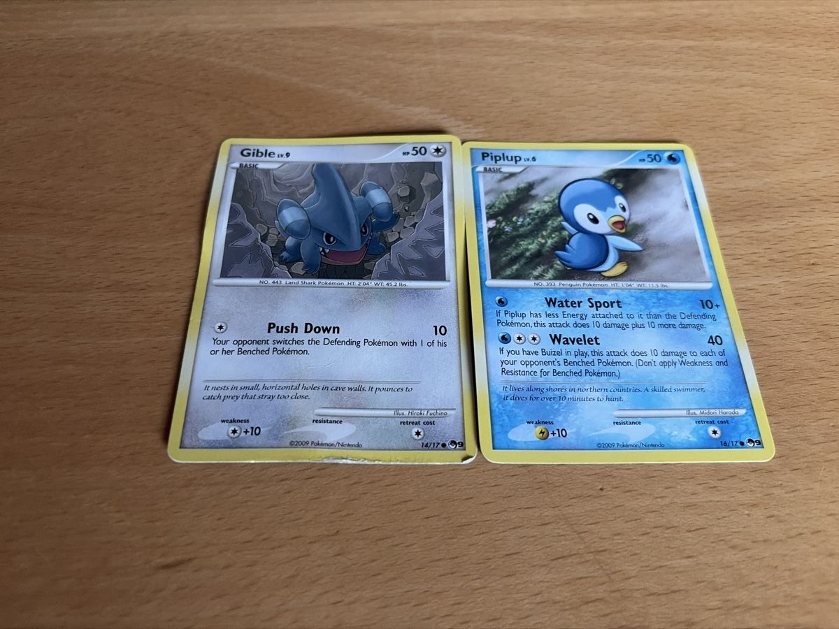Pokémon Carte collezionabili: 2 Pokémon Karten von 2009 – Usato da Balsthal venduto da Sven.sch