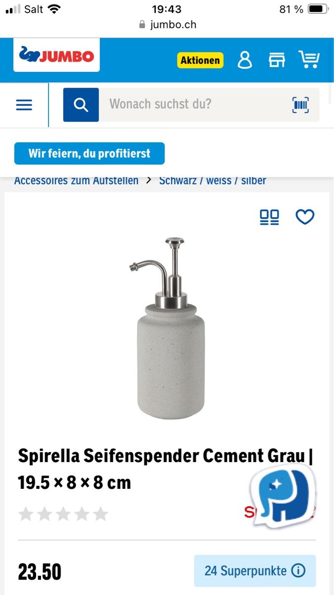 WC: Seifenspender NEU Deko Bad – Neu und originalverpackt aus Kreuzlingen von sam_5m2p 2