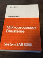 Intel Siemens Mikroprozessor Datenbuch SAB 8080 1976/77