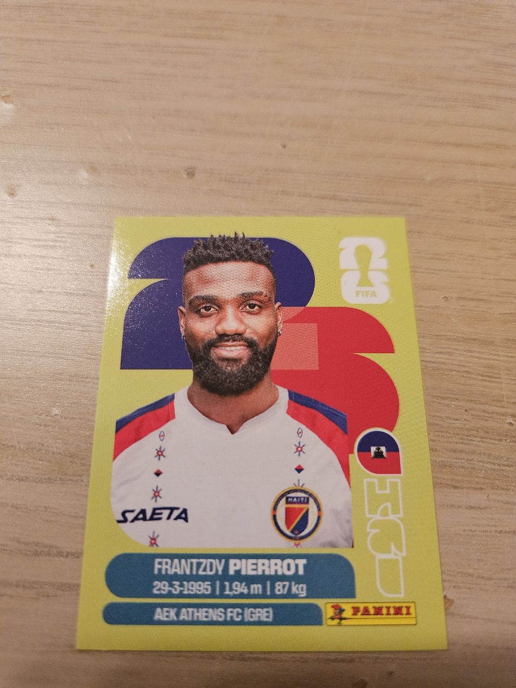Panini Carte collezionabili: Panini WM 2026 HAI 20 – Nuovo (secondo la descrizione) da Genève venduto da jerdinho1209