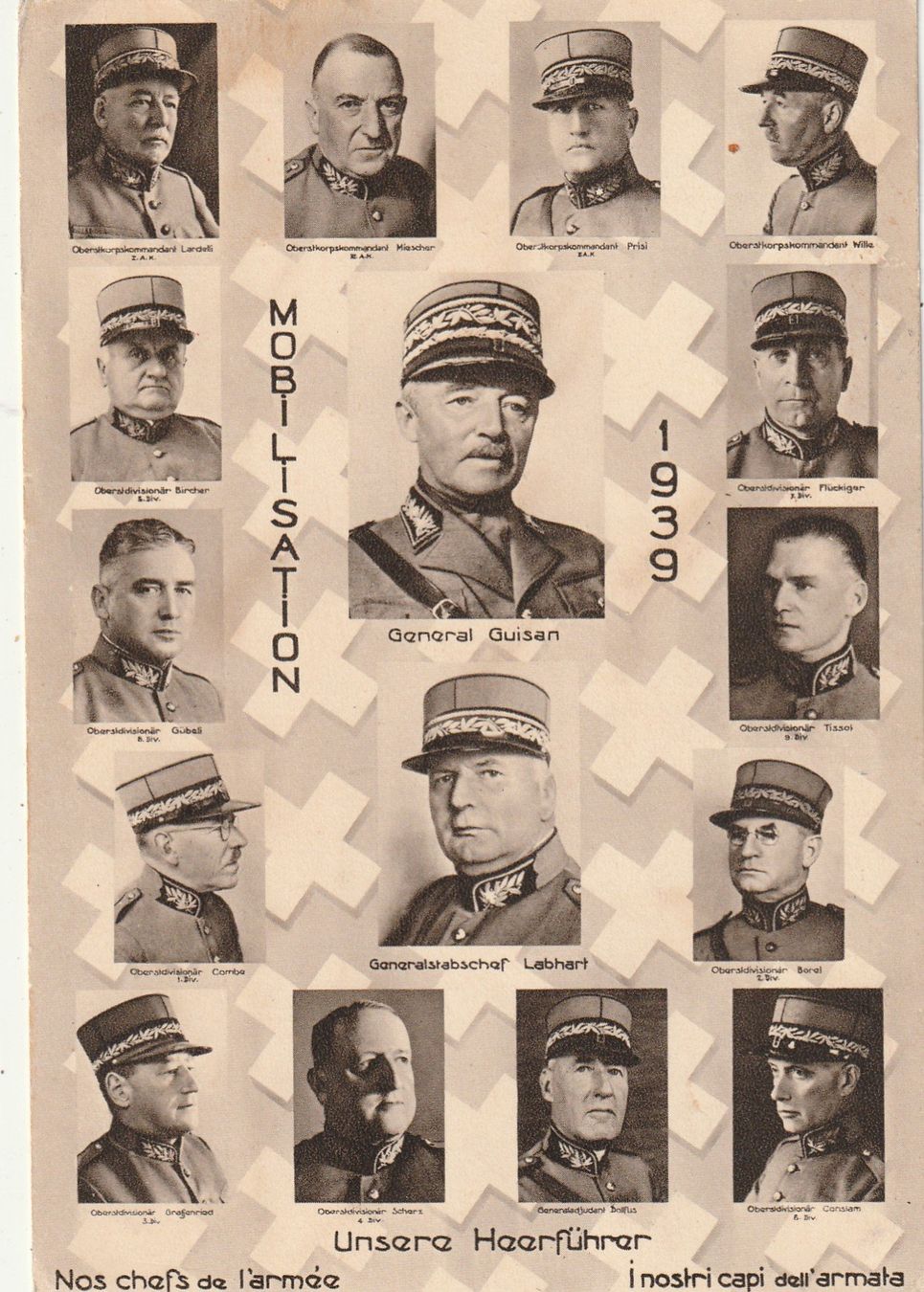 Cartoline postali: Unsere Heeresführer 1939 – Usato da Rorschacherberg venduto da fratovi2