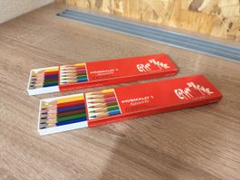 Caran d'Ache PRISMAIO I Aquarelle 6 pencils 2 boxes