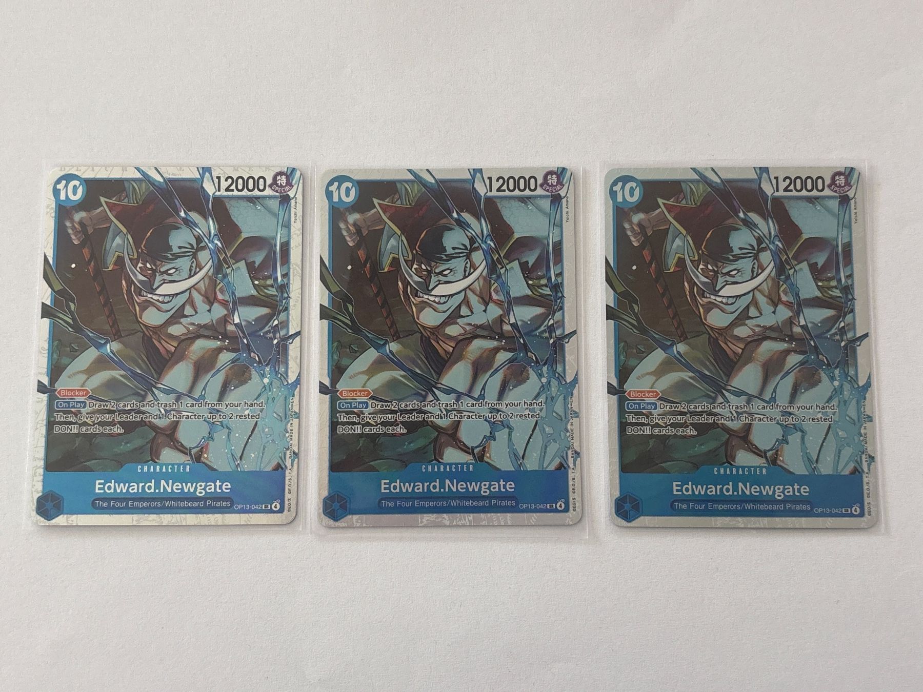 Bandai Carte collezionabili: One Piece TCG CARDS OP13-042 ENG – Nuovo (secondo la descrizione) da Schaffhausen venduto da Brickorama0815
