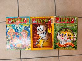 3x HANF! Magazin – 1996 & 1999 – frühe Ausgaben – Sammler – 
