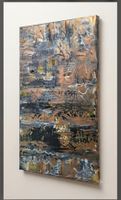 Abstraktes Bild handmade 40×70
