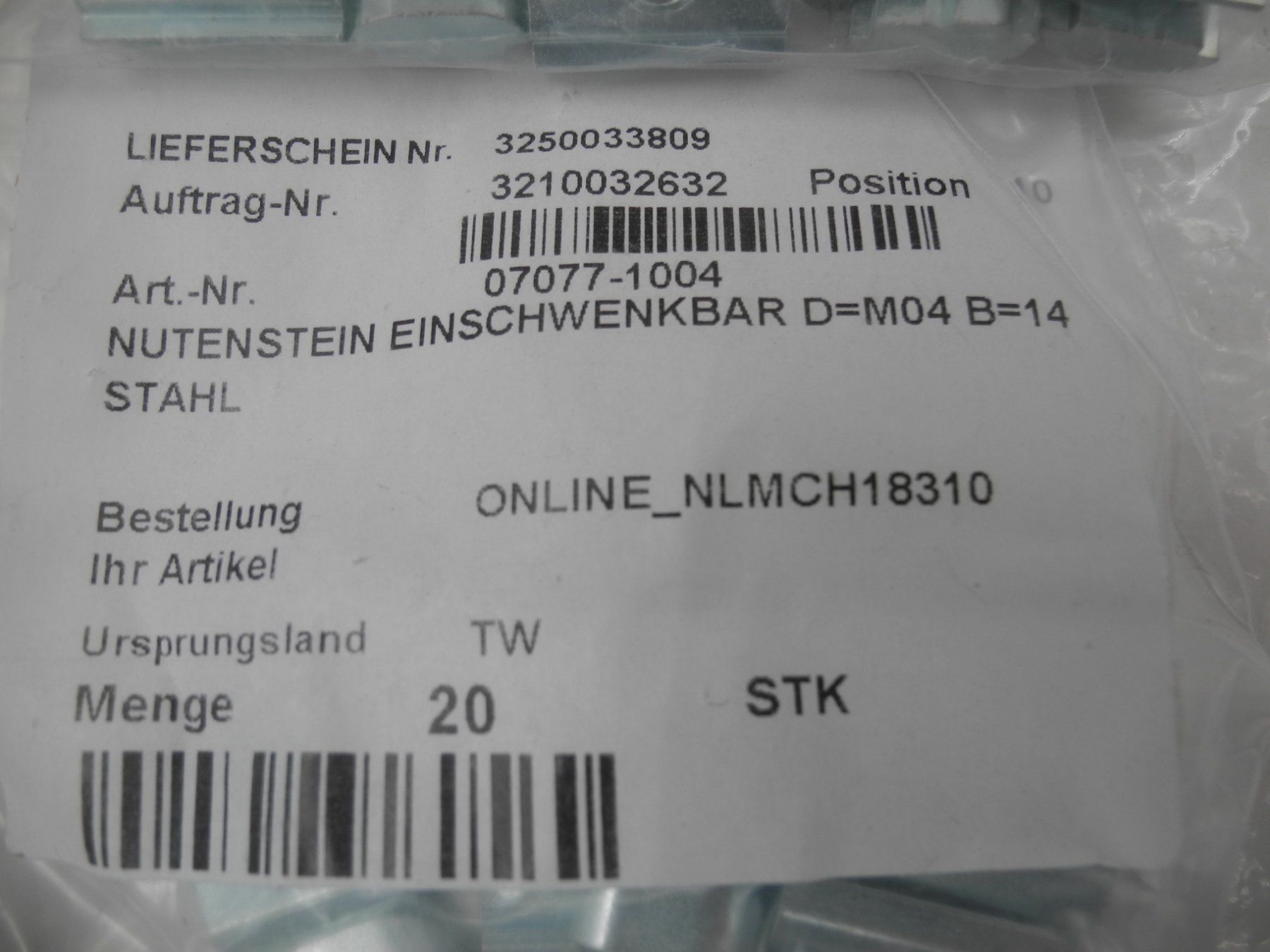 Componenti elettronici: Nutsteine Einschwenkbar Stahl, Nr. 45b – Usato da Kottwil venduto da Crazyrolf 7