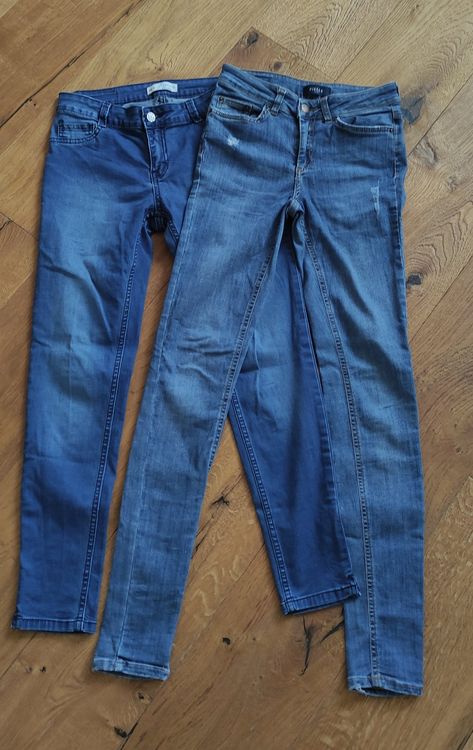 Jeans Damen Risskio Jeans 2er Set Damen Jeans: Pieces (Gebraucht